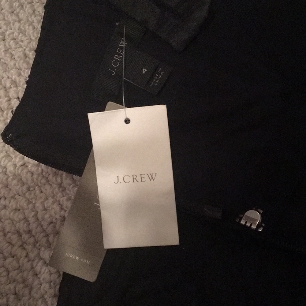 J. Crew Black Floral Dress - Picture 5 of 5